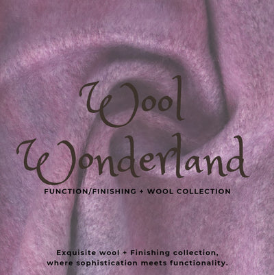 『Ja-fabric Lab collection "EN"』Only available in the shows! - #1. Wool Wonderland -