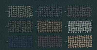 1010864P_[NEW] WOOL/COTTON MOULINE JERSEY HOUNDSTOOTH