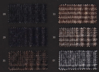 1015292_1/10 RE:NEWOOL® BEAVER GLENCHECK VARIETY