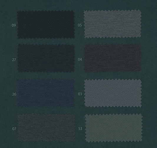 1045530-swatch_POLY × NYLON Kasuri Yarn Twill – Blended Stretch