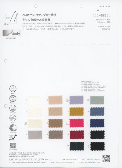 11-5813-swatch_ANDY BACK SATIN GEORGETTE