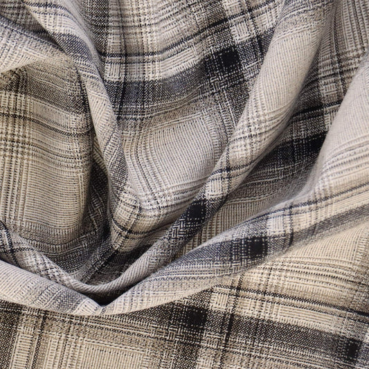 34-55561_T/R Plain Twisted Mélange Check