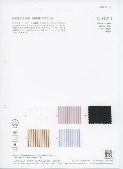 34-8513_BRIGHT STRIPE LACE