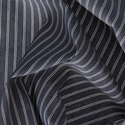 81-73037_C/N/PU YARN DYED SHARP STRIPE
