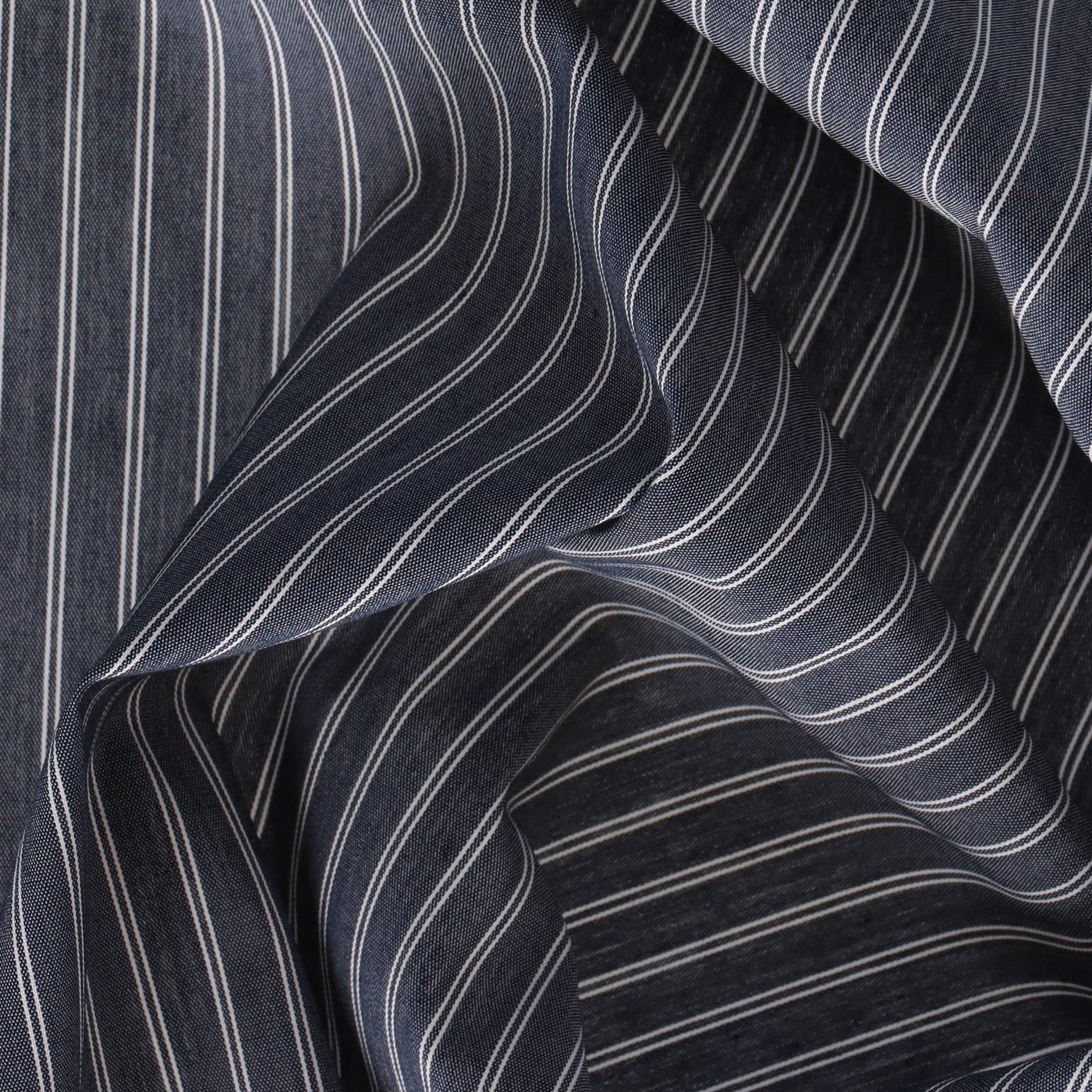 81-73037_C/N/PU YARN DYED SHARP STRIPE