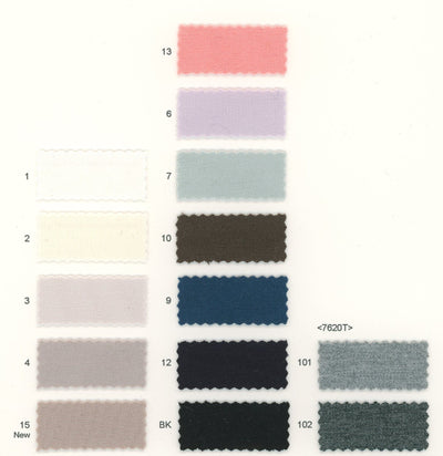 82-7620T_Washable Ponte Knit – Mélange Color