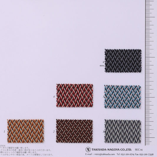 14-9523-swatch_T/R JACQUARD KNIT HERRINGBONE